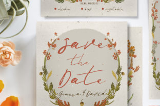 Autumn Floral Wedding Invitation Suite Guide