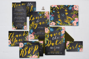 Black Floral Wedding Invitation Suite: A Practical Guide for Modern Couples and Designers