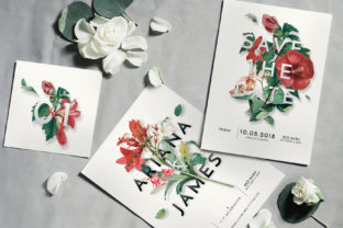 Evaluating the Modern Vintage Floral Wedding Invitation Suite for Elegant Celebrations