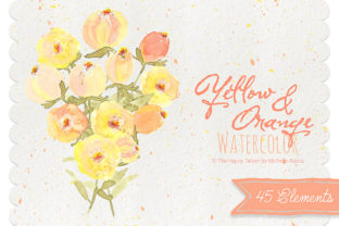 Exploring the Beauty and Utility of Watercolor Yellow Orange Flower Clipart
