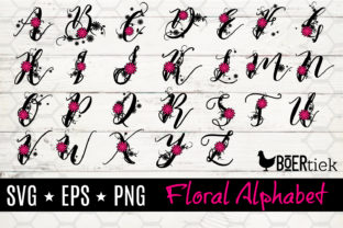 Floral Alphabet: A Practical Guide to Using Digital Lettering Files Successfully