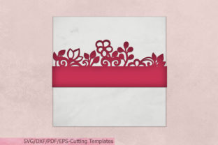 Floral Belly Band Gift Wrapper: Elevating Presentation with Digital Cut Files