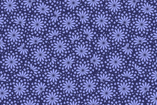 Floral Purple Seamless Pattern: Design Applications