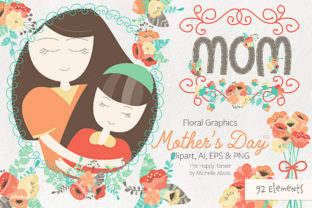 Mother's Day Clipart Vector: Elevating Design with Floral Creativity