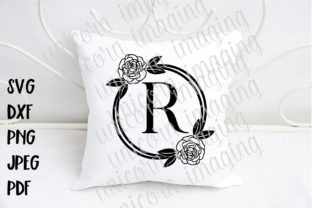 Rose Floral Monogram Frame: Elegant Design Guide