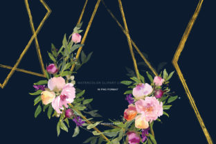 Watercolor Pink Peony Frames: A Delicate Fusion of Artistry and Design